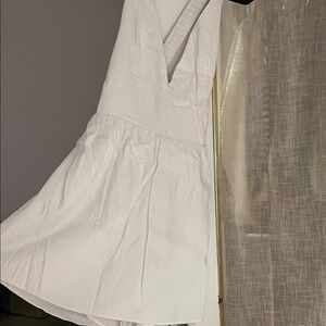 Abercrombie romper White Sleeveless Dress